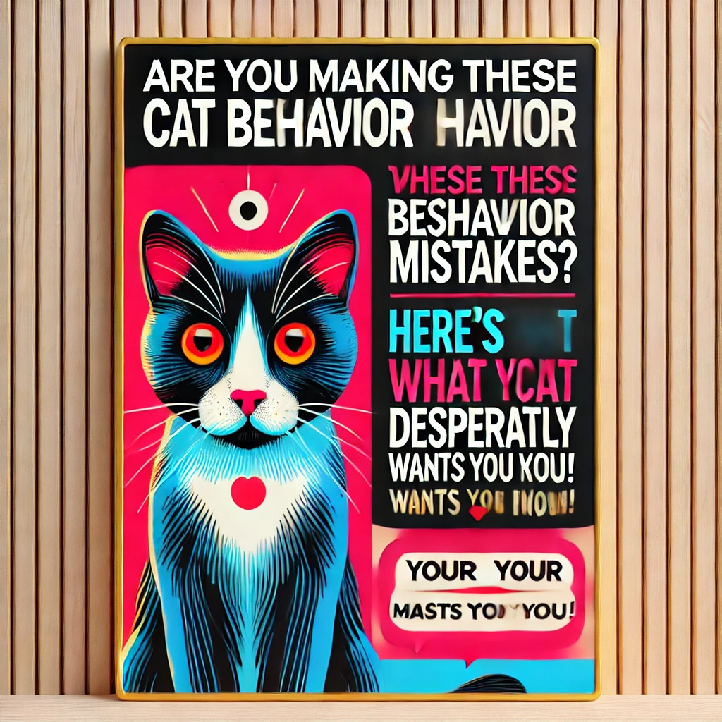 Are You Making These Cat Behavior Mistakes? Here’s What Your Cat Desperately Wants You to Know!